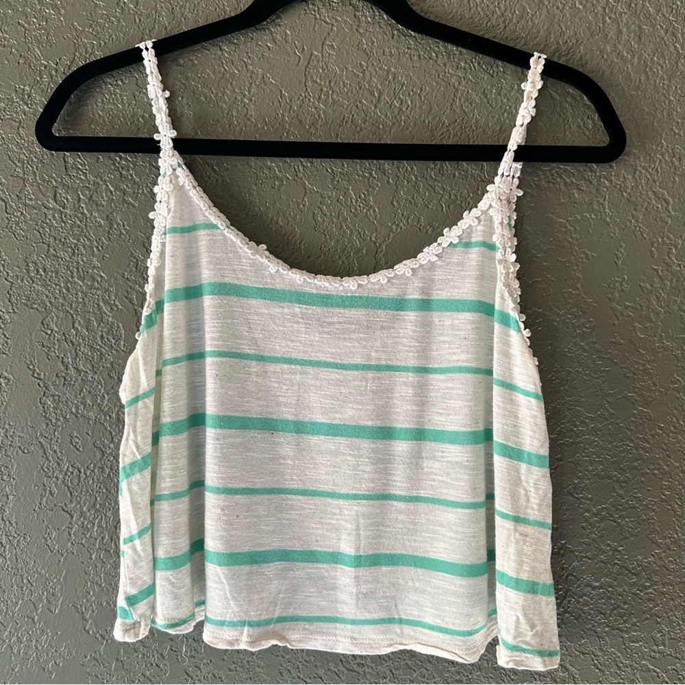Striped crop top